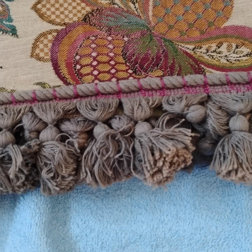 Vintage Tapestry Tassel Tablecloth